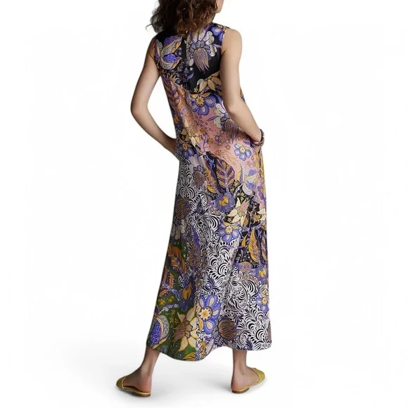 Anthropologie Alanna Floral Maxi Dress XS